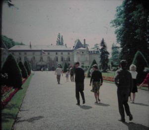 Excursion to  Malmaison. Mr. Beks teacher for History of Arts on our school. June 1964.