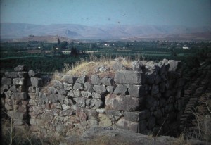 Tyrins, antique fortress off the Cyclopes. July 1965.